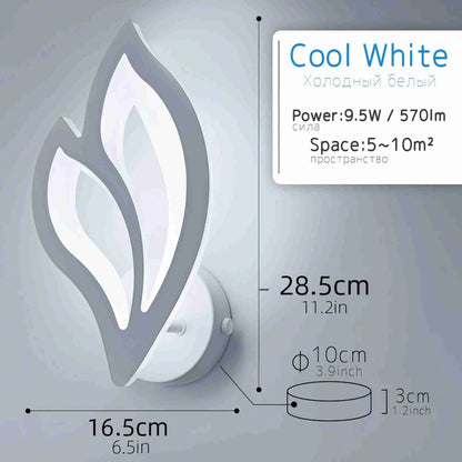 LED wall lamp indoor lighting living room study bedroom bedside living room home decoration lighting corridor aisle wall lamp