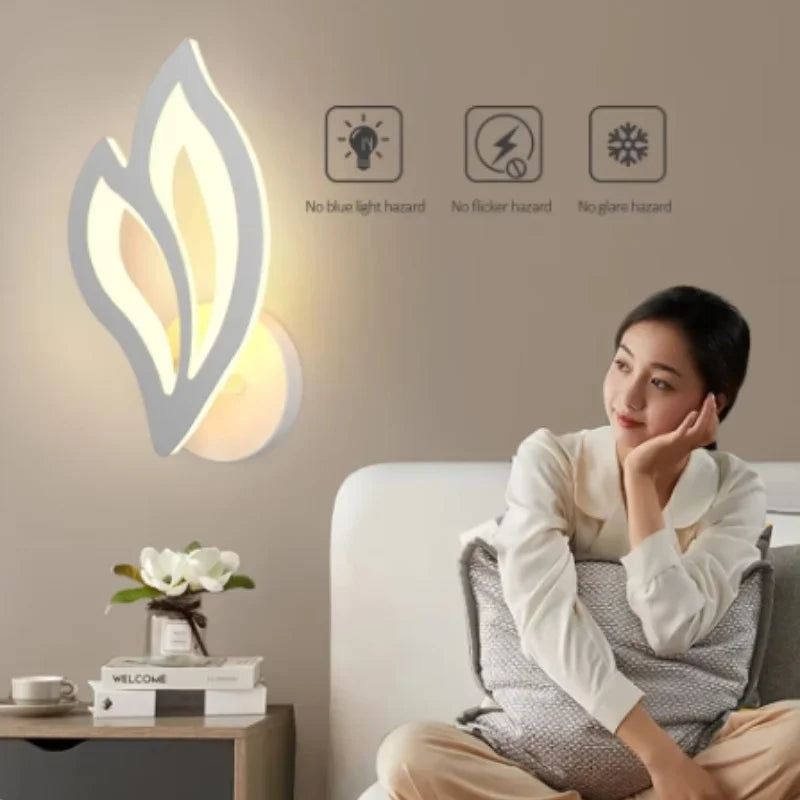 LED wall lamp indoor lighting living room study bedroom bedside living room home decoration lighting corridor aisle wall lamp